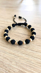 Pulsera Cabello Oro Láminado