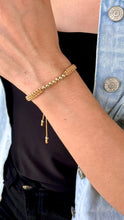 Cargar imagen en el visor de la galería, Pulsera Tejida Dama Oro Láminado
