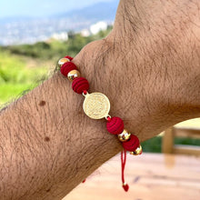 Cargar imagen en el visor de la galería, Pareja Pulsera San Benito Red
