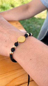 Pareja Pulsera San Benito Black