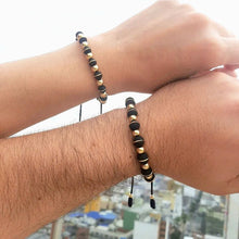 Cargar imagen en el visor de la galería, Pareja Pulsera Blay Black
